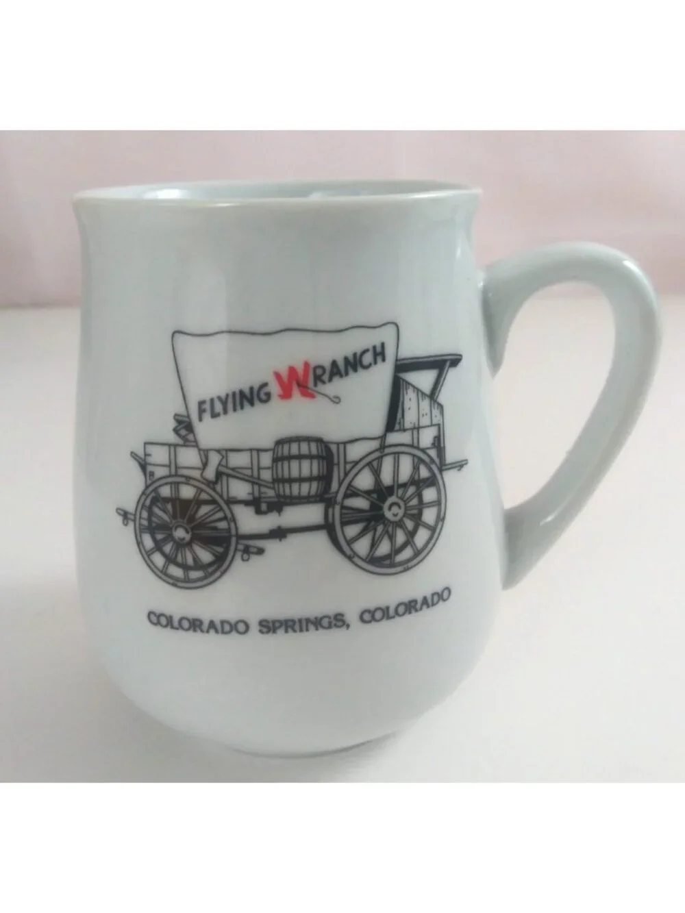 Papel Flying Wranch Colorado Springs Colorado Souvenir Coffee Cup